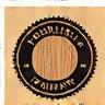 Icon of a quality seal emblem with a wood grain texture, signifying commitment to quality.